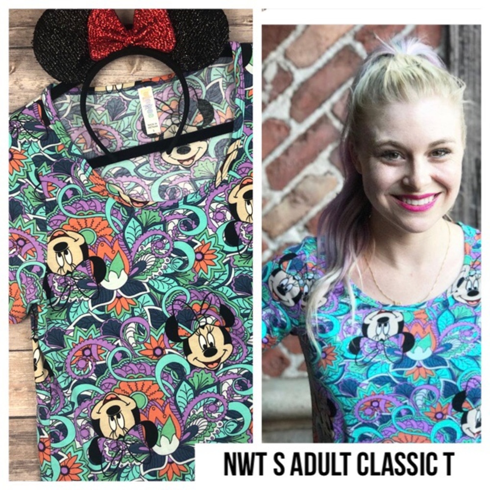 Minnie! LuLaRoe x Disney Classic T Paisley